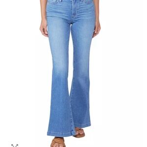 PAIGE Genevieve Flare Jeans Golden Years Light Wash Size 26